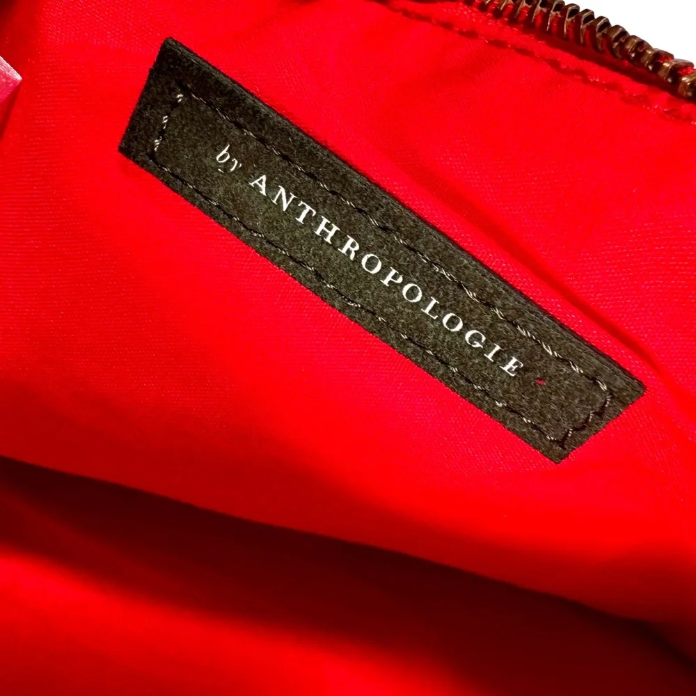 NWOT Anthropologie Woman’s Florist Pattern Clutch, Pouch,Amenity,Cosmetic bag